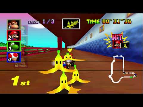 Mario Kart 64 Amped Up v2.96A Star Cup 150cc 