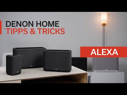DENON Home - Tipps & Tricks - Aktivierung von Alexa Built-in auf Denon Home Lautsprechern
