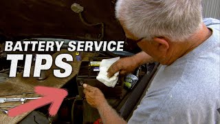 Battery Service Tips - Tip of the Week
