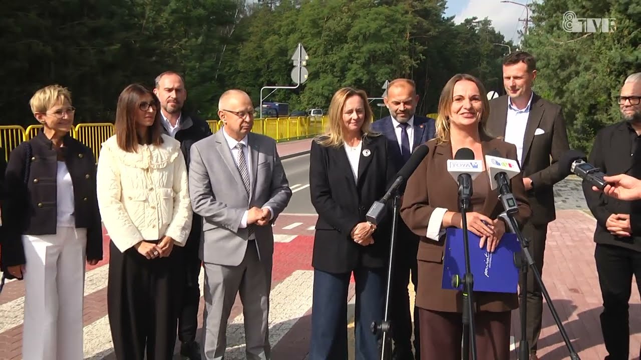 Koniec prac na ul. Jodłowej i Staszica w Zduńskiej Woli | KONFERENCJA PRASOWA