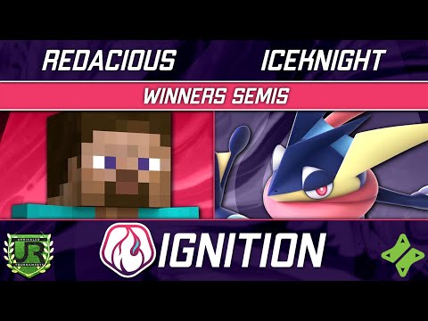Redacious (Steve) vs IceKnight (Greninja) - Ignition 283 WINNERS SEMIS