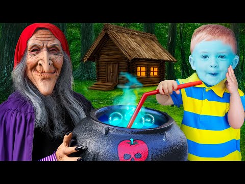 Adam und Mama vs. Böse Hexe Geschichte