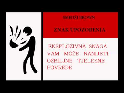 SMEDŽI BROWN - ZNAK UPOZORENJA  (PROD.  BY REJZOR BITZ)