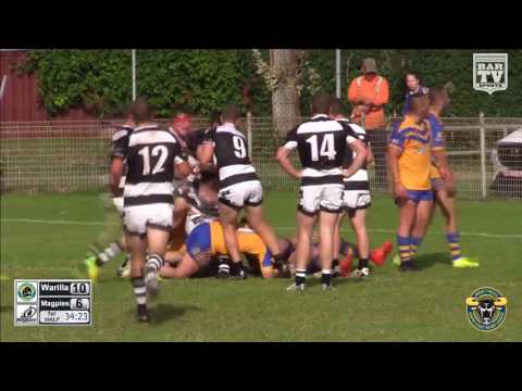 2017 Group 7 RL 1st Grade Highlights - Warilla-Lake South Gorillas Vs Berry-Shoalhaven Magpies