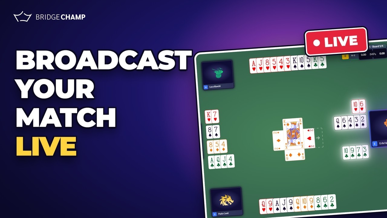 Vugraph: Broadcast a Match