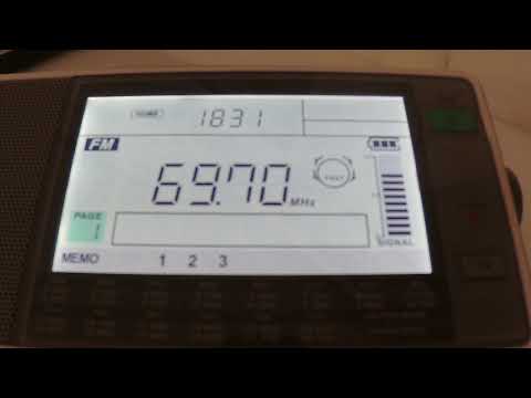 OIRT FM scan while in Kiev Ukraine - 6th June 2019