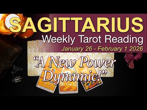 SAGITTARIUS Weekly Tarot ‘A CHANGE FOR THE BETTER!’ | Intuitive Spiritual Guidance | Jan 26 – Feb 1