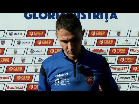 DECLARAȚII live după GLORIA BISTRIȚA 0 - 1 CORVINUL HUNEDOARA