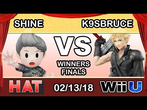 HAT 9 - K9sbruce (Cloud) Vs. LH | ShiNe (Lucas) Winners Finals - Smash 4