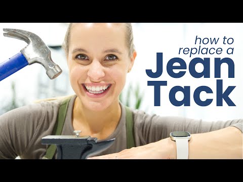 EASY Jean Button Repair! (Ep. 46)