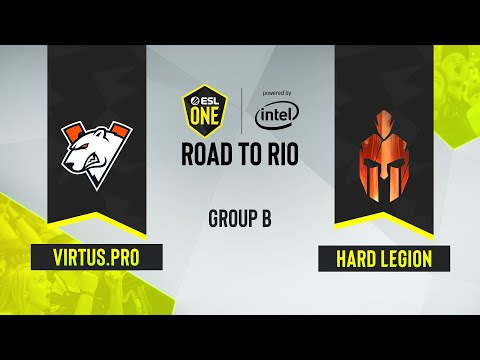CS:GO - Virtus.pro vs. Hard Legion Esports [Train] Map 3 - ESL One: Road to Rio - Group B - CIS