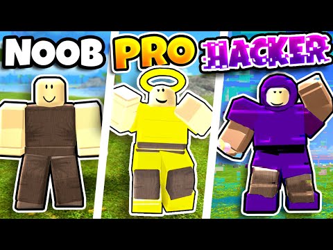 Booga Booga NOOB vs PRO vs HACKER in ROBLOX