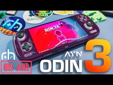 AYN Odin 3 Max Impressions & Game Tests (GameHub/Android/Switch)
