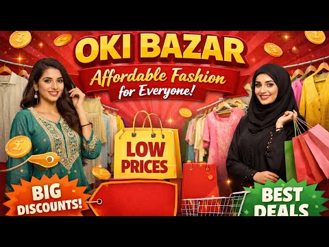 Oki Bazar – Budget Boutique|| Low Price, High Style|| German side 