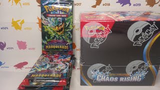Greninja hunt Half booster box. Twilight masquerade vs chaos rising 
