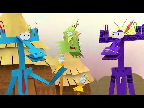 Paper Tales 💥 कागज़ी दोस्त 💥 17  समुद्र के उस पार  ✨ Super Toons TV Hindi