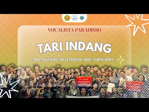 TARI INDANG, Arr. Muhammad Arif Aminuddin - PSM Vocalista Paradisso UPN Veteran Yogyakarta