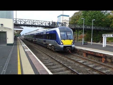 NIR 4000 Class DMU 4002 - Lisburn - 15/10/15
