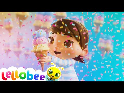 Ice Cream Song | Boo Boo Kids - Nursery Rhymes & Kids Songs | Lellobee