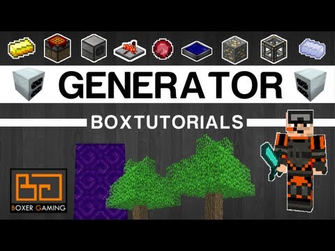 • boxTutorials - IC2 Generator [Feed the Beast] [IndustrialCraft]
