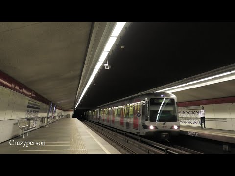 RET Metro C aankomst Linkerspoor Delfshaven Rotterdam