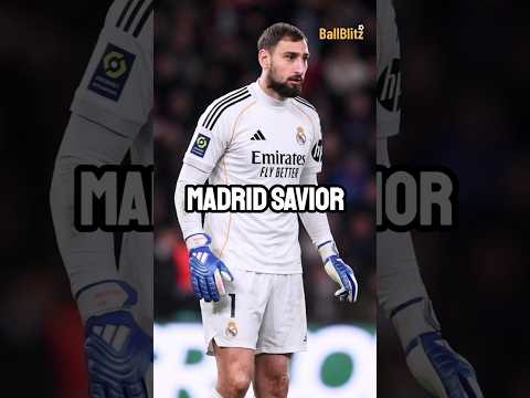 Madrid will build a statue for Donnarumma at the Bernabéu when he retires.🤣💀