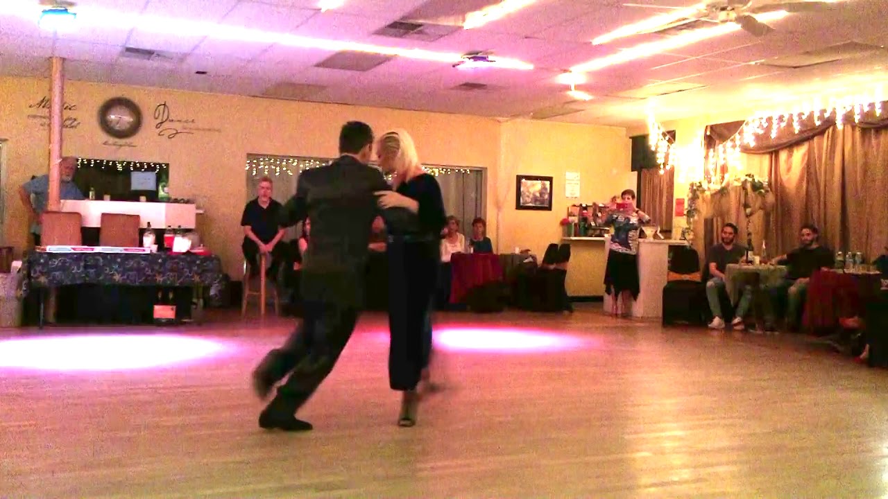 Eddy Hernandez  & Tamara Bisceglia (22), performing at "Milonga Pasional" in Sarasota, FL (1/2)