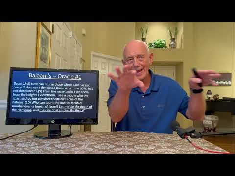 Numbers 22-24 Mike Howard  teaches the Explore the Bible "God's Plan" October 12, 2025