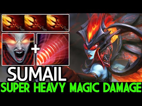 SUMAIL [Queen of Pain] Super Heavy Magic Damage Combo Dota 2
