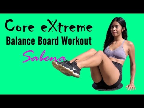 Core eXtreme - Balance Board Core Workout with Sabena