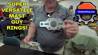 These Are More Than Just Antenna Mast Guy Rings! HamStop at OKC Ham Holiday 2025