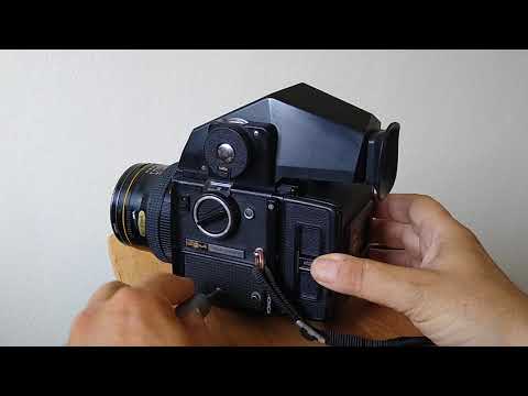 Bronica SQ-A - Using a Cable Release