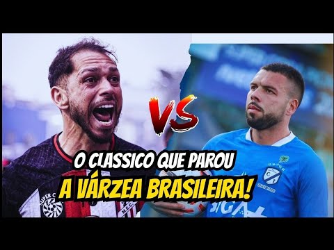 OS BASTIDORES DO MAIOR CLASSICO DA VÁRZEA! A QUEBRADA PAROU PARA ASSISTIR 
