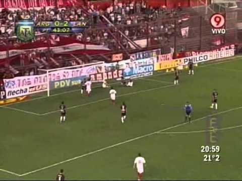 Gol de Argentinos: PT 43' Blandi.