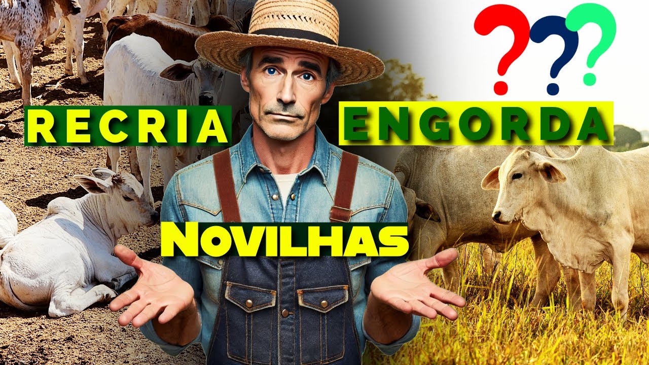 Recria ou Engorda de Novilhas: Qual é a Melhor Opção para a Sua Fazenda ? #pecuária