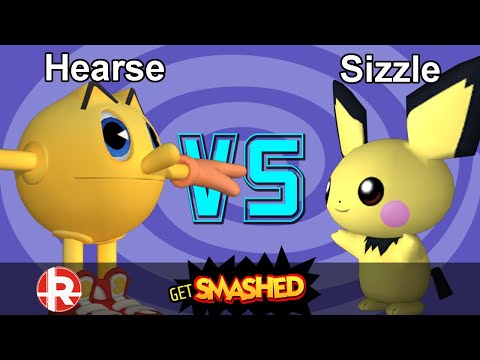 Hearse (Pacman) vs Sizzle (Pichu) - Get Smashed Ultimate Tournament - Press Start Reno