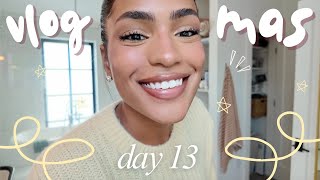 VLOGMAS ♡ day 14 (chaotic last minute christmas shopping, my brothers are here!! airbnb tour +!!)