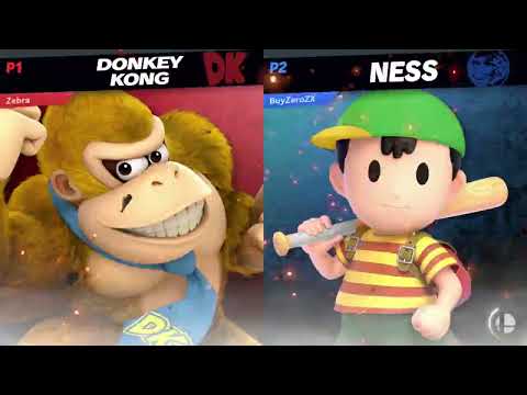 Smash It Up Losers Qtrs - Gibbles (Donkey Kong) Vs. Dr. Iggy (Ness) SSBU Ultimate Tournament