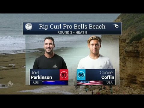 2016 Rip Curl Pro Bells Beach: Round 3, Heat 9 Video