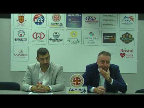 Press konferencija KK Sloga KK Joker 16 kolo AdmiralBet KLS 2023/24