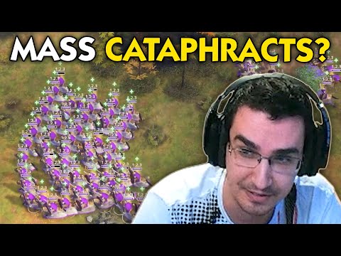 MASS Cataphracts in NOMAD FFA in AOE4!
