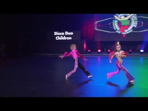 Antonovich Stepan & Savostova Sofiya | Disco Dance Duo Children | Lithuanian Cup 2018