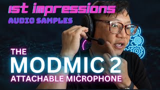 Antlion ModMic 2 USB | Unboxing, Setup and Recording Samples