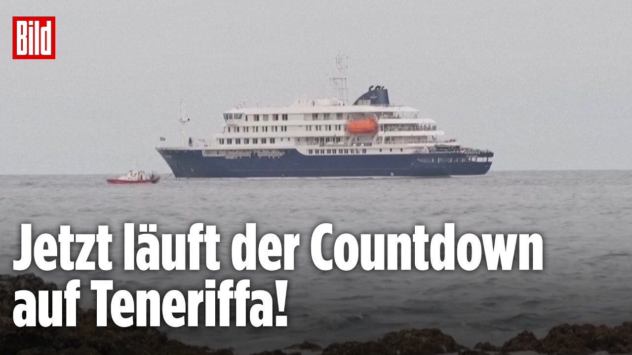 Expeditionsschiff „Hondius“ kurz vor Teneriffa: So geht es mit den Patienten weiter!
