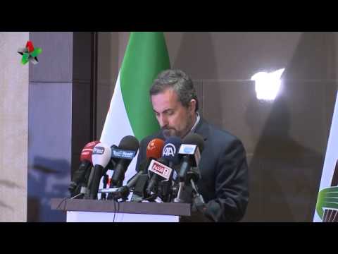 المؤتمر الصحفي للناطق الرسمي باسم الائتلاف الوطني السوري