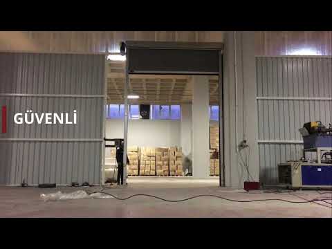 Hızlı PVC Sarmal Branda Kapı videosu