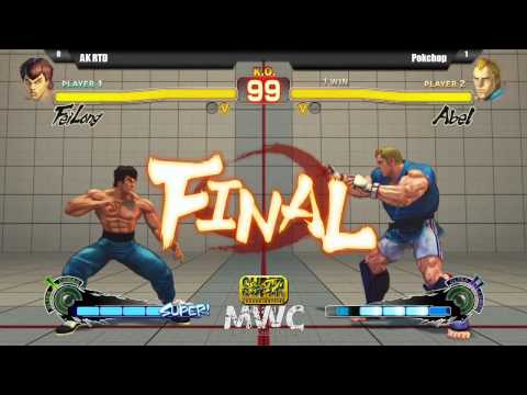 AK RTD (Fei Long) vs Pokchop (Abel) MWC 20th Winner's Finals - SSF4 AE 2012