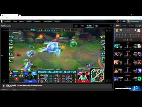 Fnatic First Blood World Shampionship !