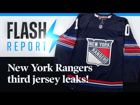 🔵🔴 FLASH: New York Rangers Third Jersey Leaks!