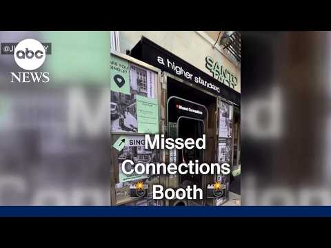 NYC photo booth gives offline dating a shot